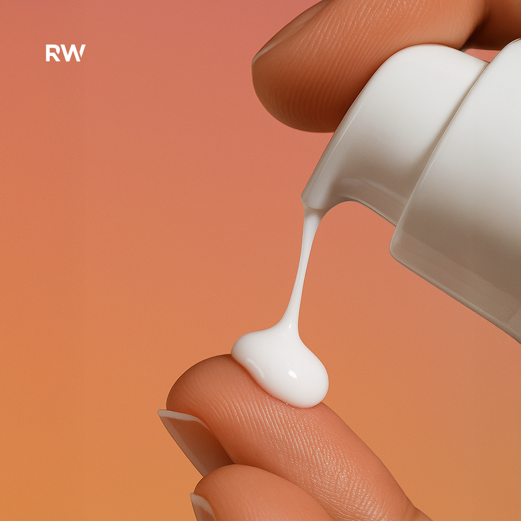 Rare Way Brow Lamination cream texture, close-up
