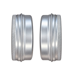 The WOW Studio Repair Balm silver tin side view